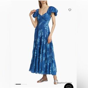 Free People Sundrenched Tiered Maxi Dress